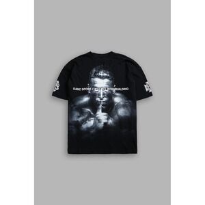 Darc Sport Yates Forever Premium Oversized Graphic Tee Black Short Sleeve L